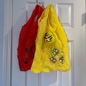 Ladybug & Bee Reusable Shopping Bags